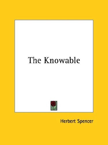 The Knowable