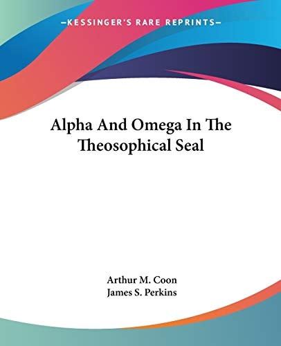 Alpha and Omega in the Theosophical Seal