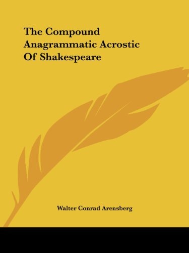 The Compound Anagrammatic Acrostic of Sh