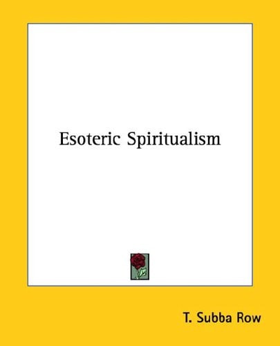 Esoteric Spiritualism