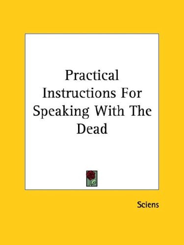 Practical Instructions for Speaking with