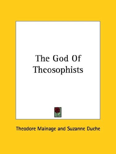 The God of Theosophists