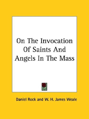 On the Invocation of Saints and Angels I