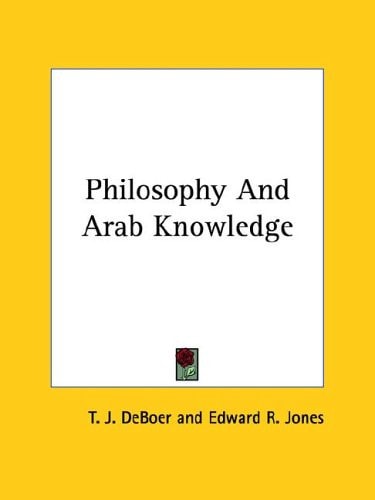 Philosophy and Arab Knowledge