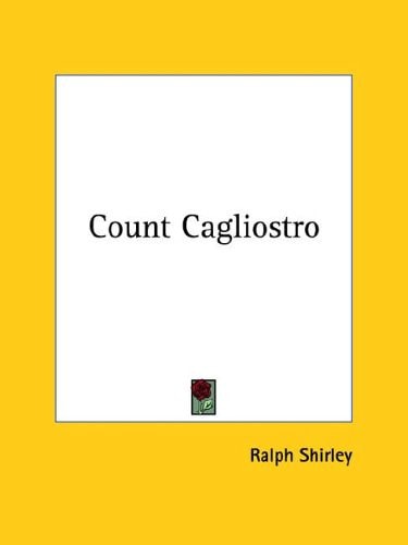 Count Cagliostro