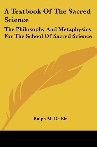 A Textbook of the Sacred Science The Ph