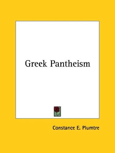 Greek Pantheism