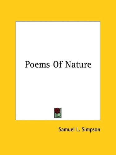 Poems Of Nature