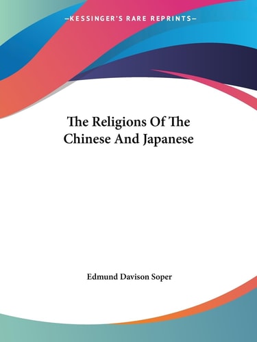The Religions Of The Chinese And Japanese