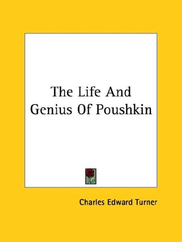 The Life And Genius Of Poushkin