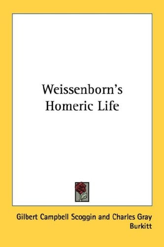 Weissenborn's Homeric Life