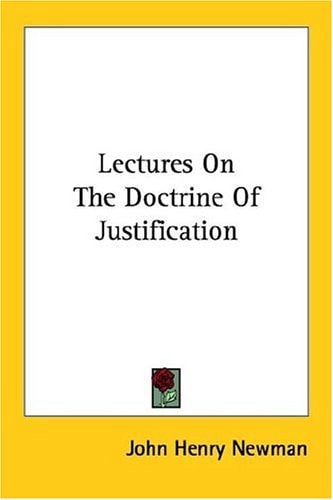 Lectures On The Doctrine Of Justification