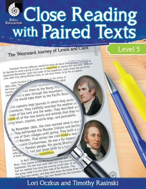 Close Reading with Paired Texts Level 5: Engaging Lessons to Improve Comprehension