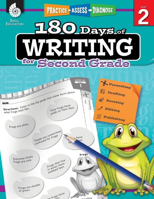 180 Days of Writing for Second Grade: Practice, Assess, Diagnose