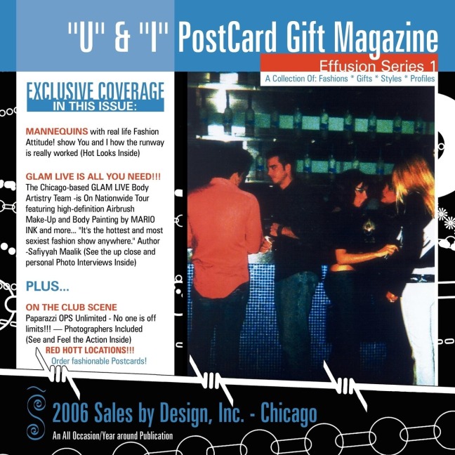 U & I Postcard Gift Magazine: Effusion Series 1