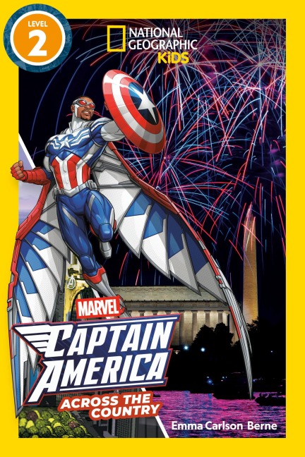 Marvel's Captain America Across the Country (National Geographic Kids Readers, Level 2)