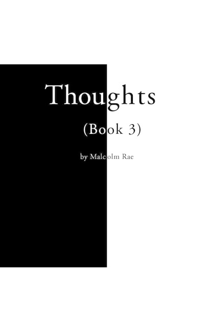 Thoughts: Book 3