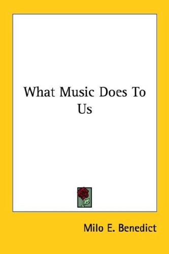 What Music Does To Us