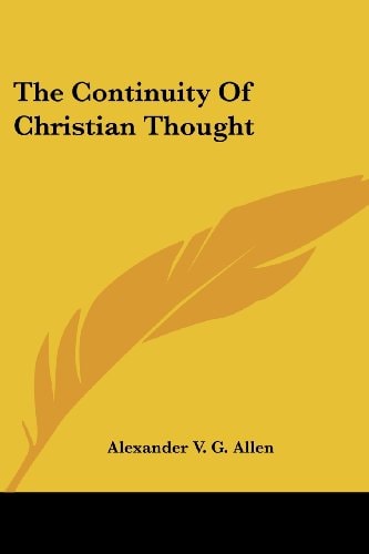 The Continuity Of Christian Thought