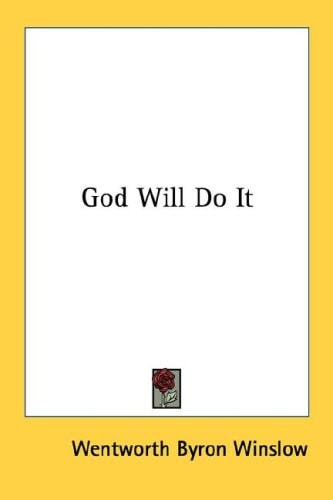 God Will Do It