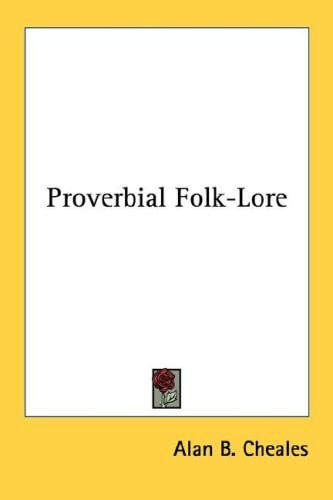 Proverbial Folk-Lore
