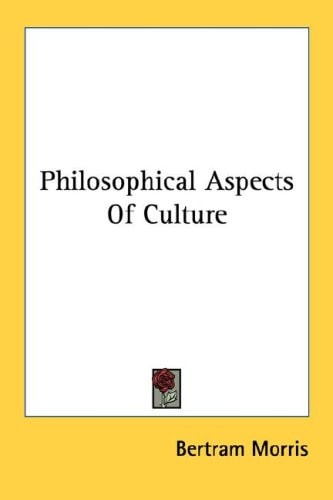 Philosophical Aspects Of Culture