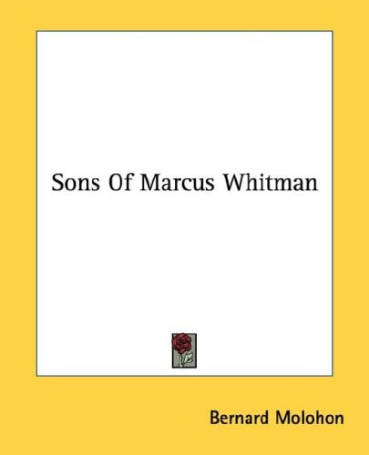 Sons Of Marcus Whitman