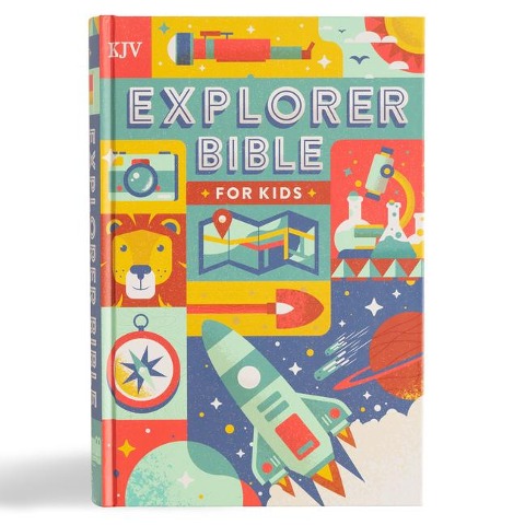 KJV Explorer Bible for Kids, Hardcover: Placing Gods Word in the Middle of Gods World