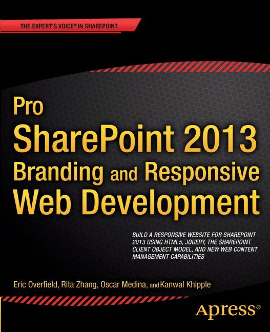Pro SharePoint 2013 Branding and Responsive Web Development