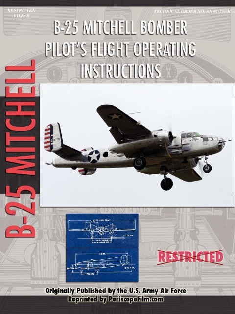North American B-25 Mitchell Bomber Pilots Flight Operating Manual