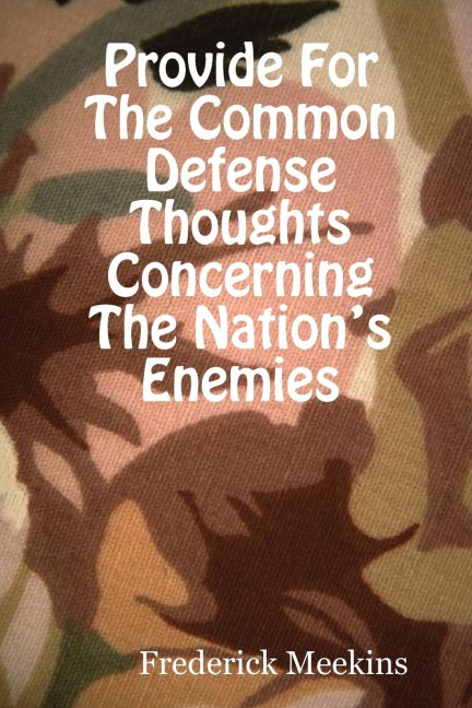 Provide for the Common Defense: Thoughts Concerning the Nations Enemies