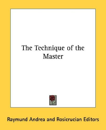 The Technique of the Master