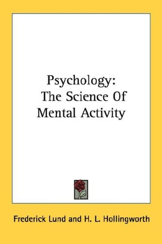 Psychology: The Science Of Mental Activity