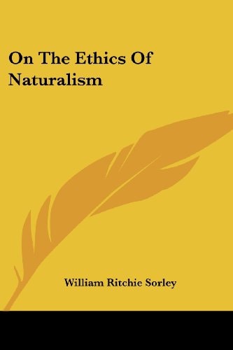 On The Ethics Of Naturalism