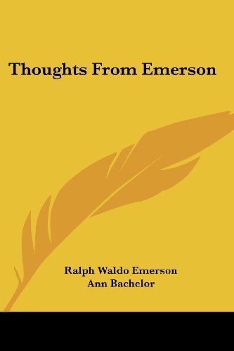 Thoughts From Emerson