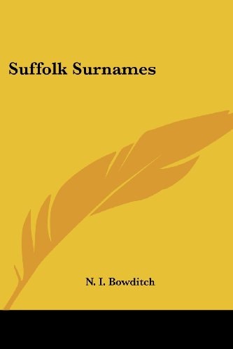 Suffolk Surnames