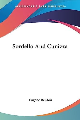 Sordello And Cunizza