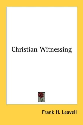 Christian Witnessing