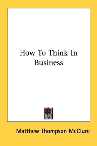 How To Think In Business