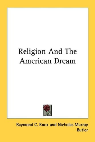 Religion And The American Dream