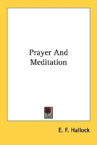 Prayer And Meditation