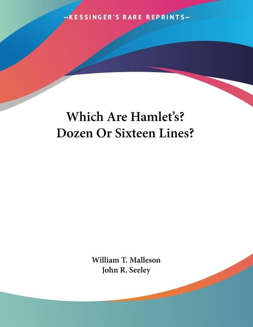 Which Are Hamlets? Dozen Or Sixteen Lines?