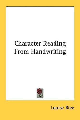 Character Reading From Handwriting