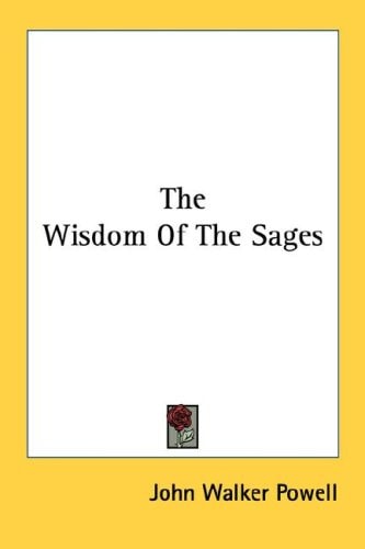The Wisdom Of The Sages