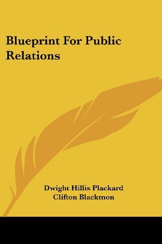 Blueprint For Public Relations