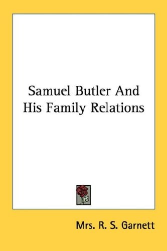 Samuel Butler And His Family Relations