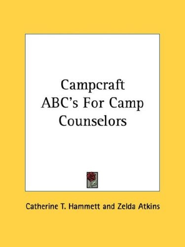 Campcraft ABC's For Camp Counselors