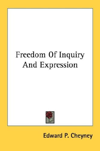 Freedom Of Inquiry And Expression