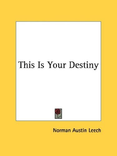 This Is Your Destiny