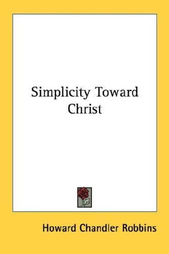 Simplicity Toward Christ